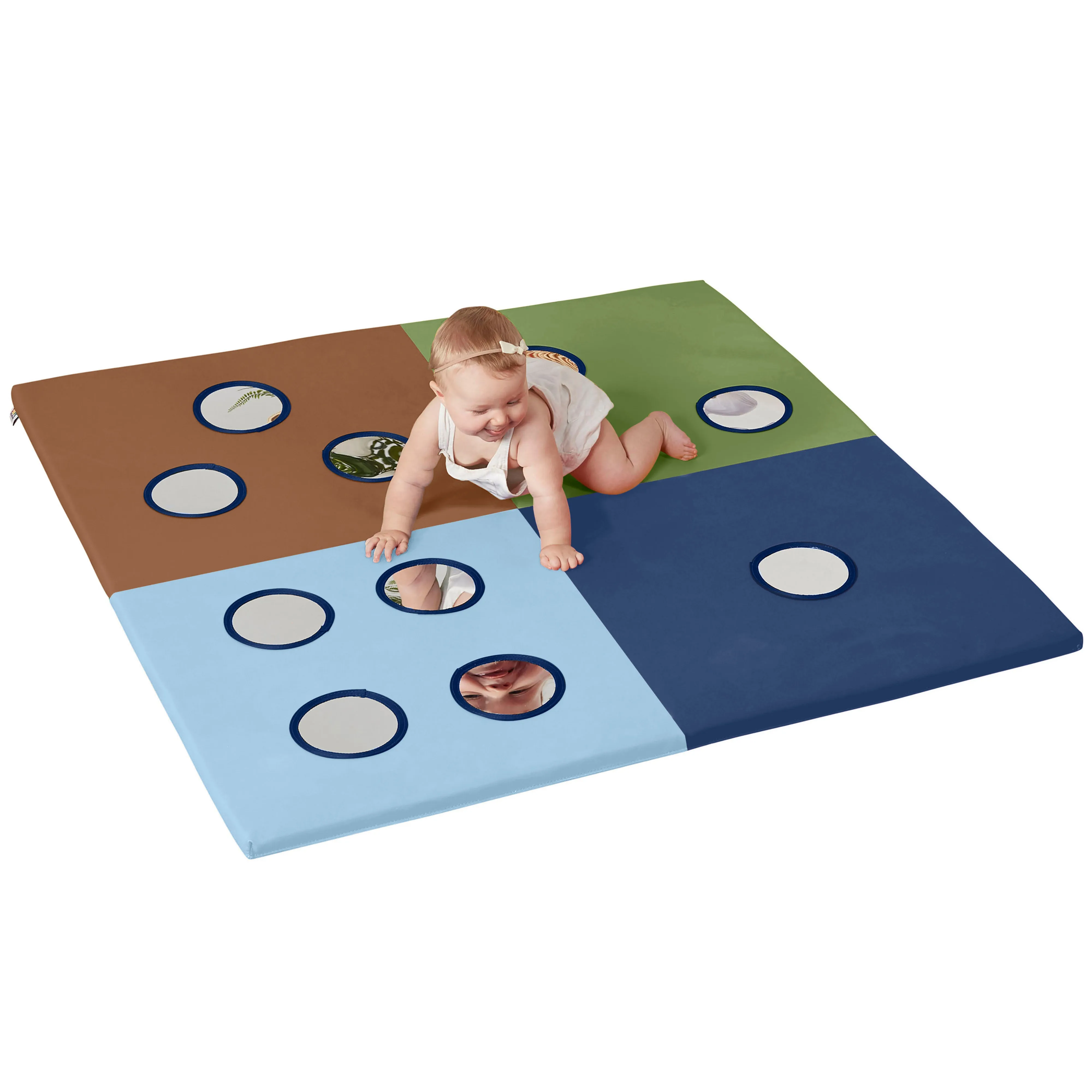 123 Look At Me Counting Activity Mat with Sensory Mirrors