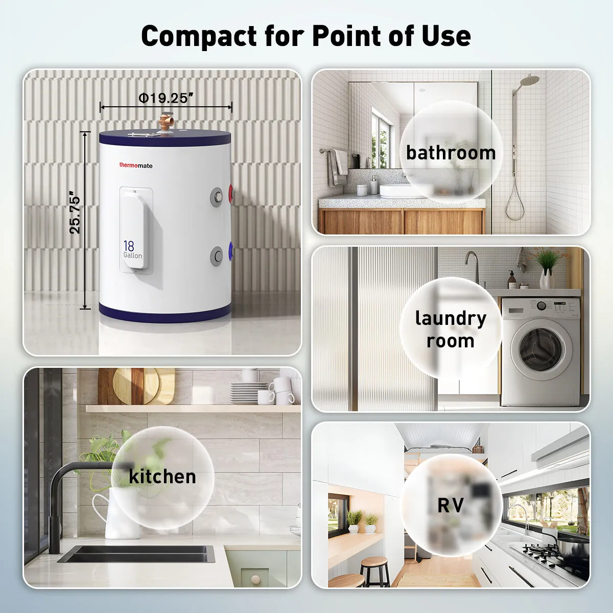 18 Gallon Storage Electric Water Heater