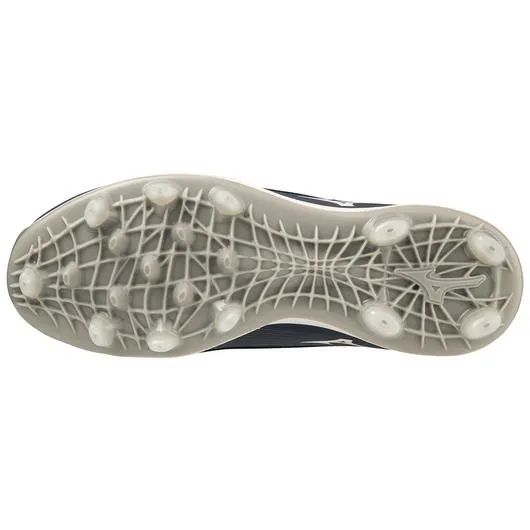 9-Spike Advanced Finch Elite 6 Low Women's TPU Molded Softball Cleat- White/Navy