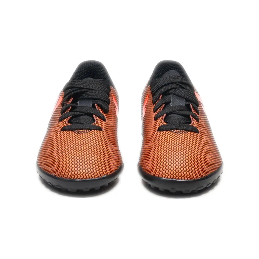Adidas X 17.4 Tf Sport Shoes Leather Orange Colour For Kids