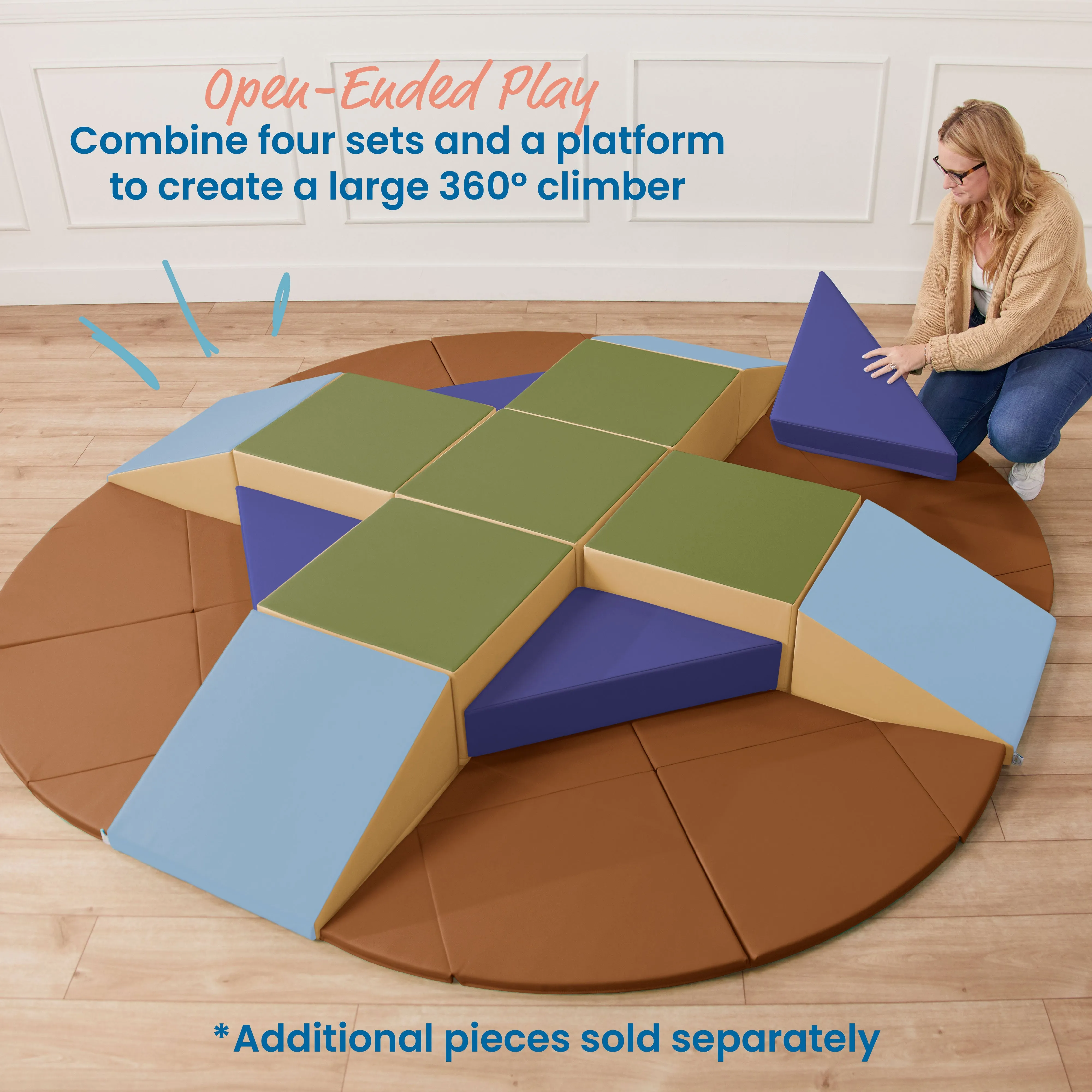 Adventurer's Summit Ramp, Corner Climber, 4-Piece
