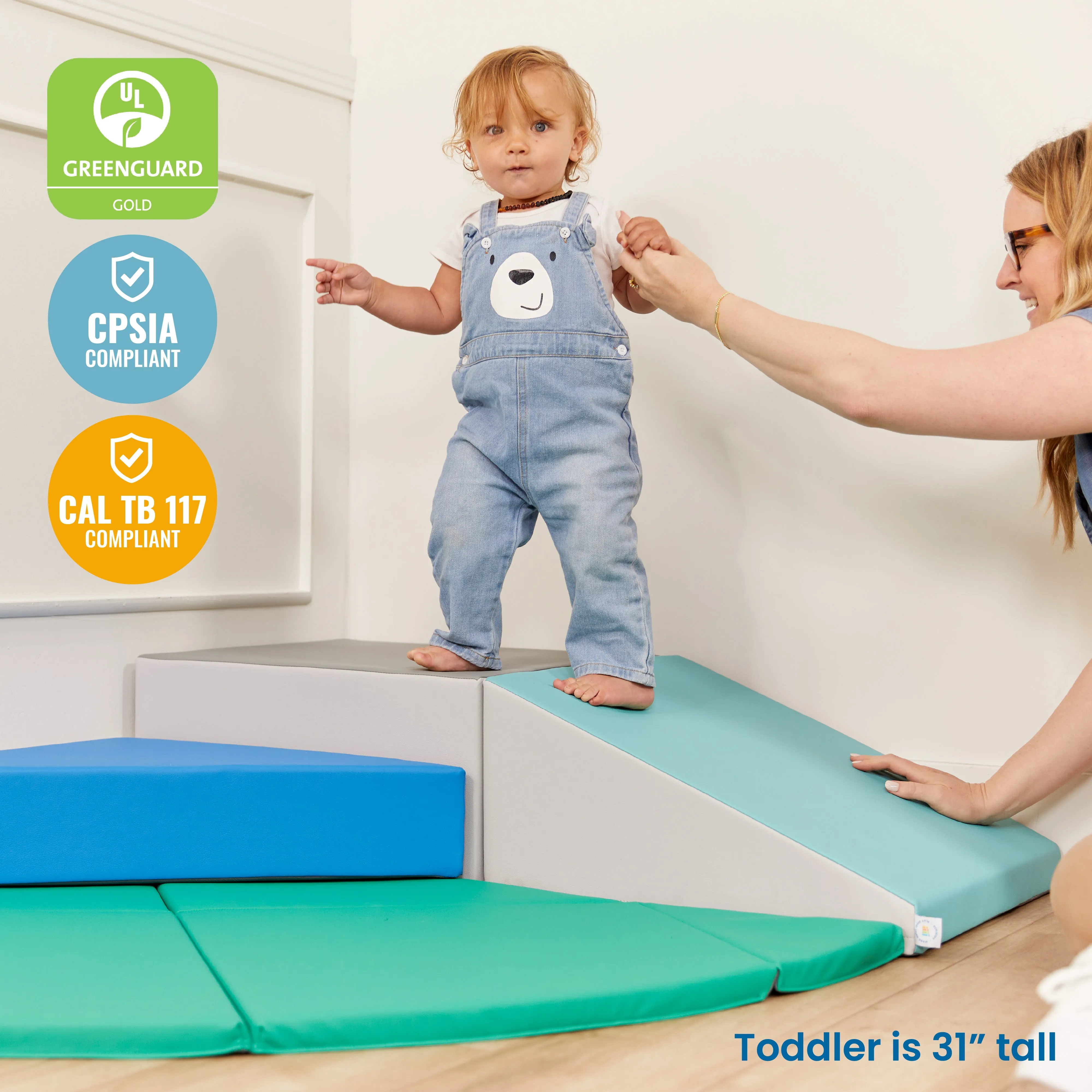 Adventurer's Summit Ramp, Corner Climber, 4-Piece