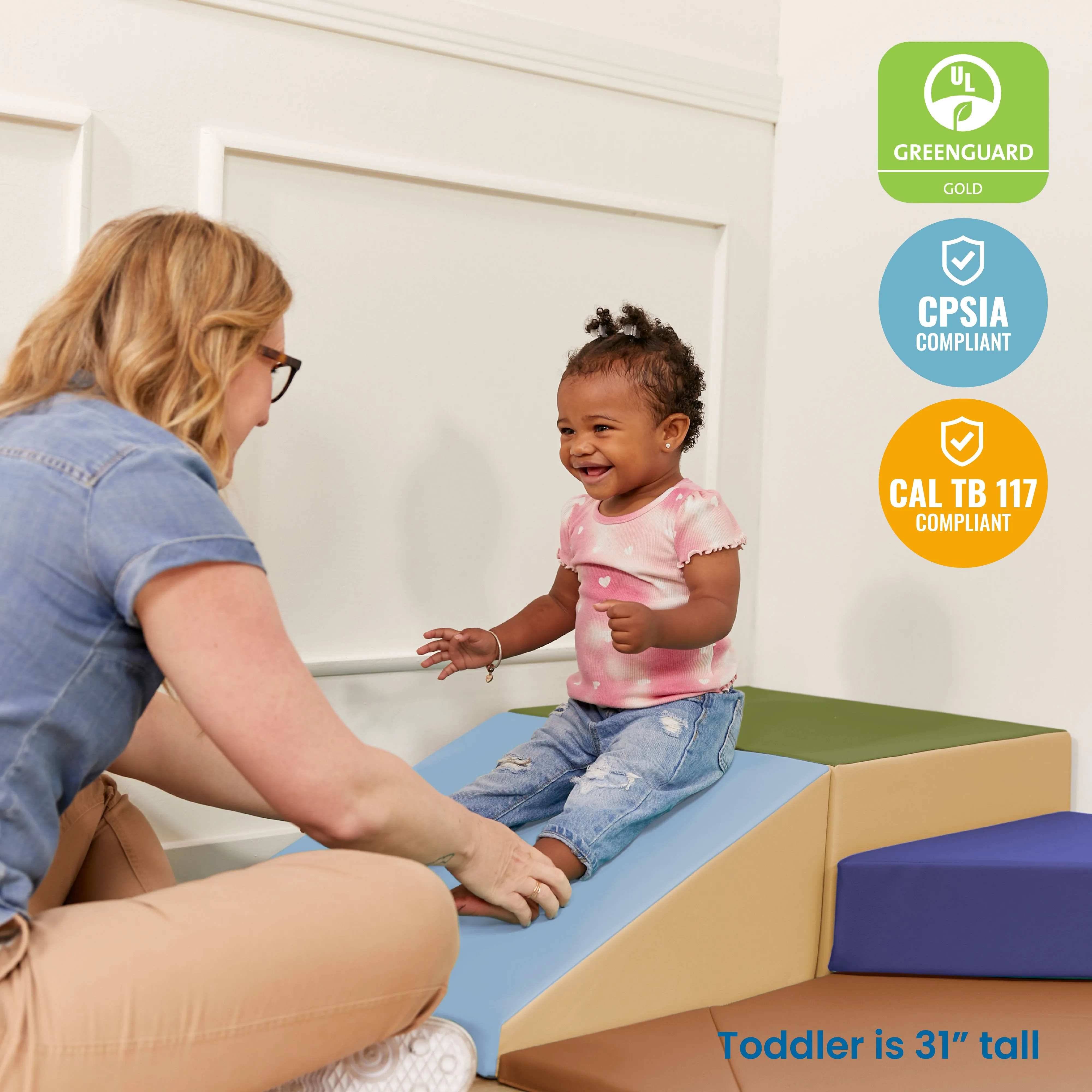 Adventurer's Summit Ramp, Corner Climber, 4-Piece