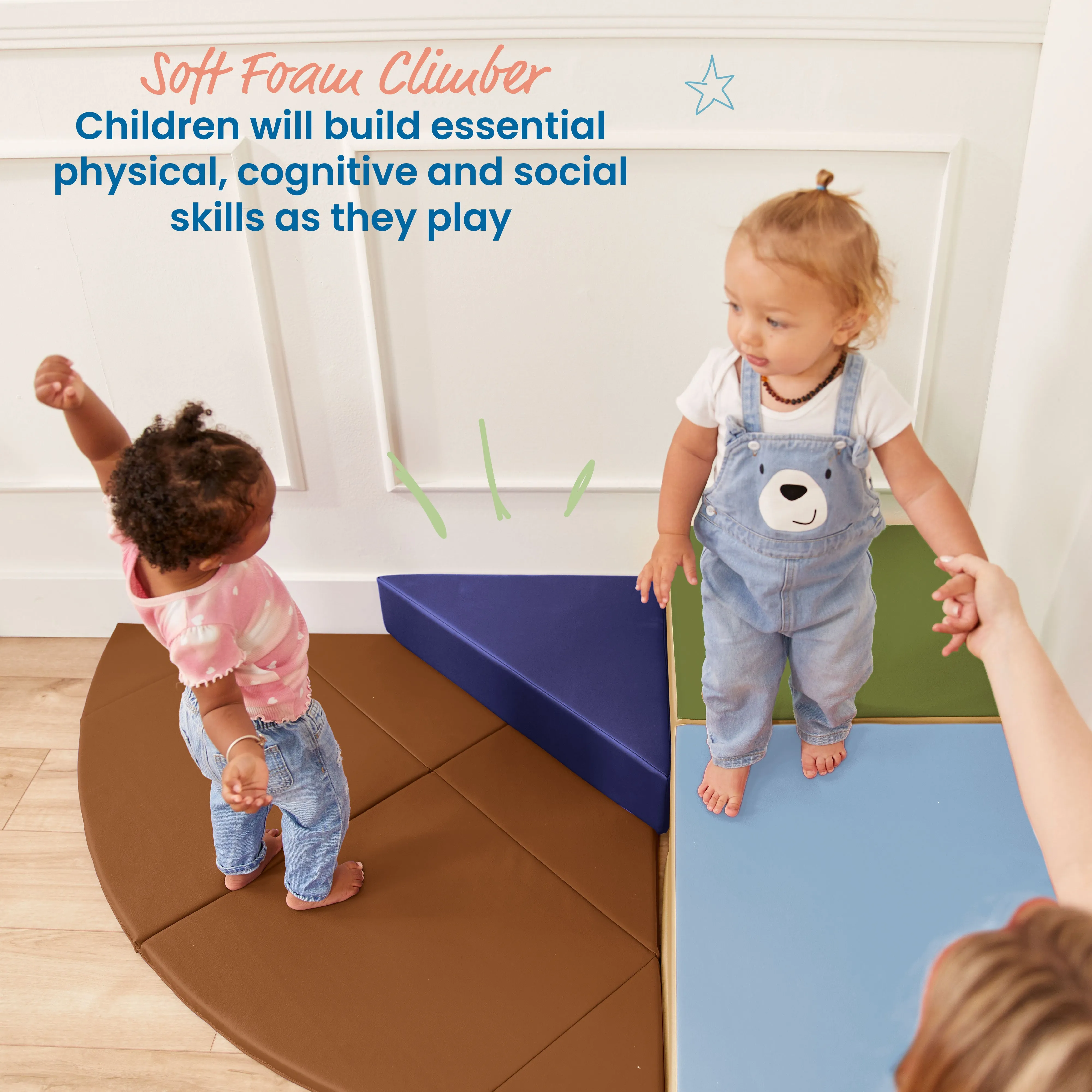 Adventurer's Summit Ramp, Corner Climber, 4-Piece