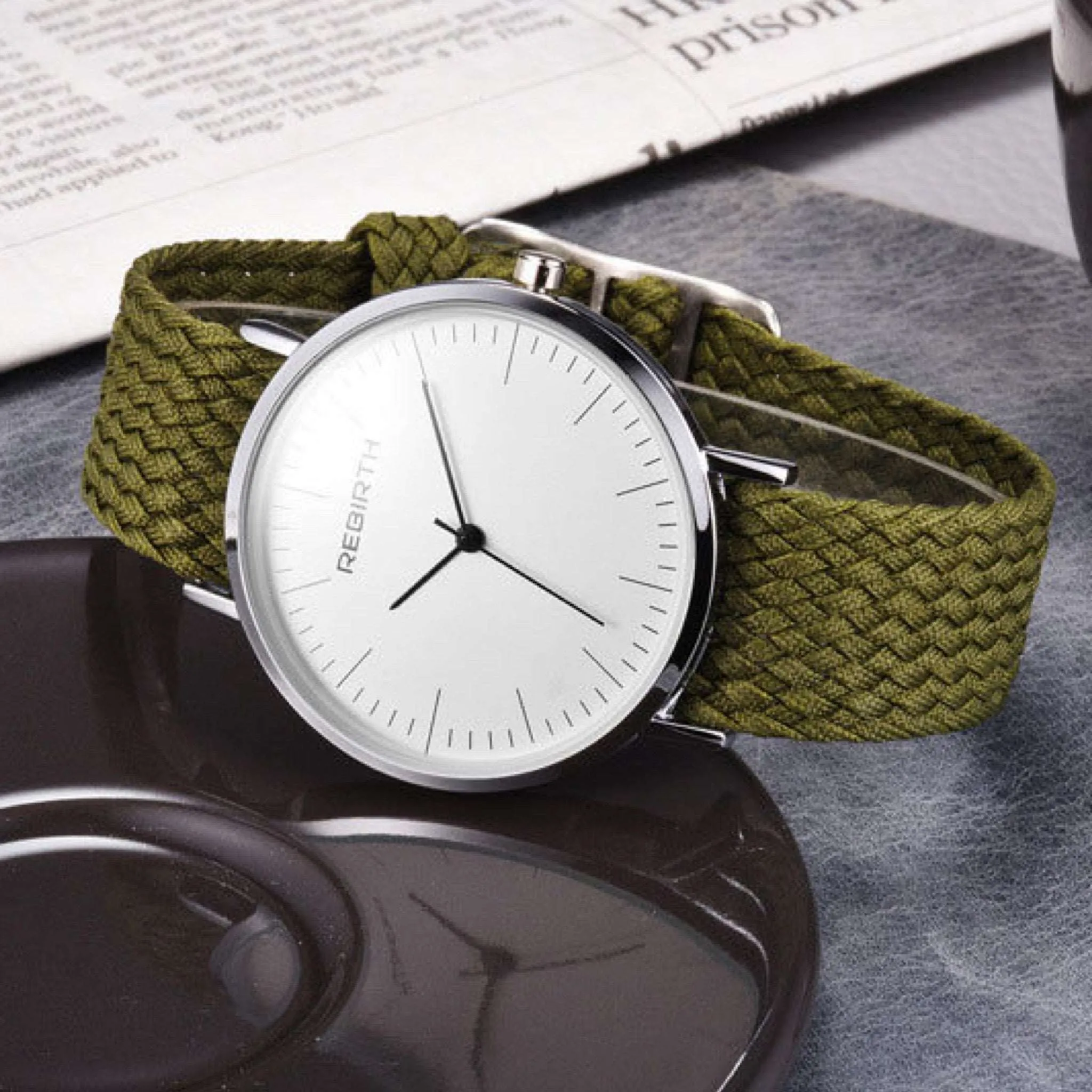 Alexis Woven Wristwatch