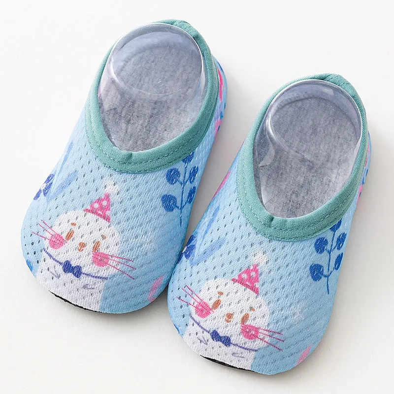 Animal Patterned Aqua Splash Mesh Water Shoes