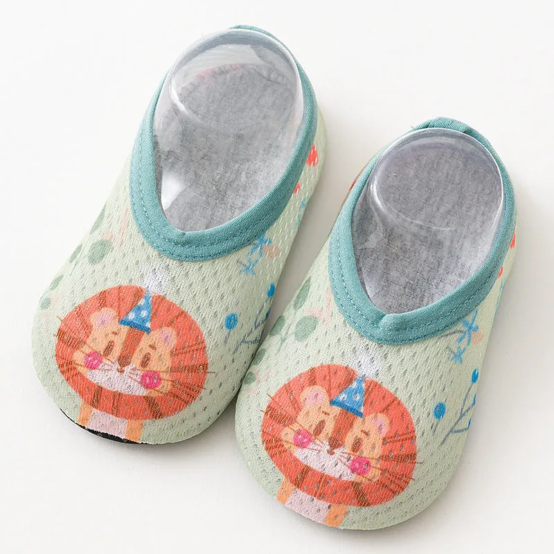 Animal Patterned Aqua Splash Mesh Water Shoes