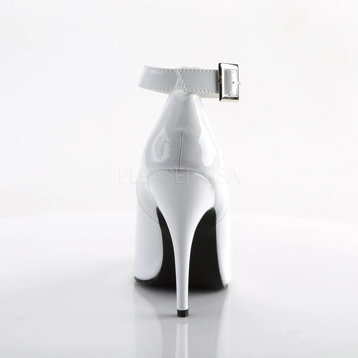 Ankle Strap Pump Shoe with 5-inch Stiletto Heel 5-colors SED431