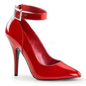 Ankle Strap Pump Shoe with 5-inch Stiletto Heel 5-colors SED431