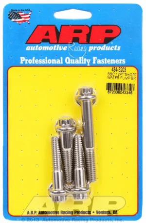 ARP Water Pump Bolt Kits 434-3203