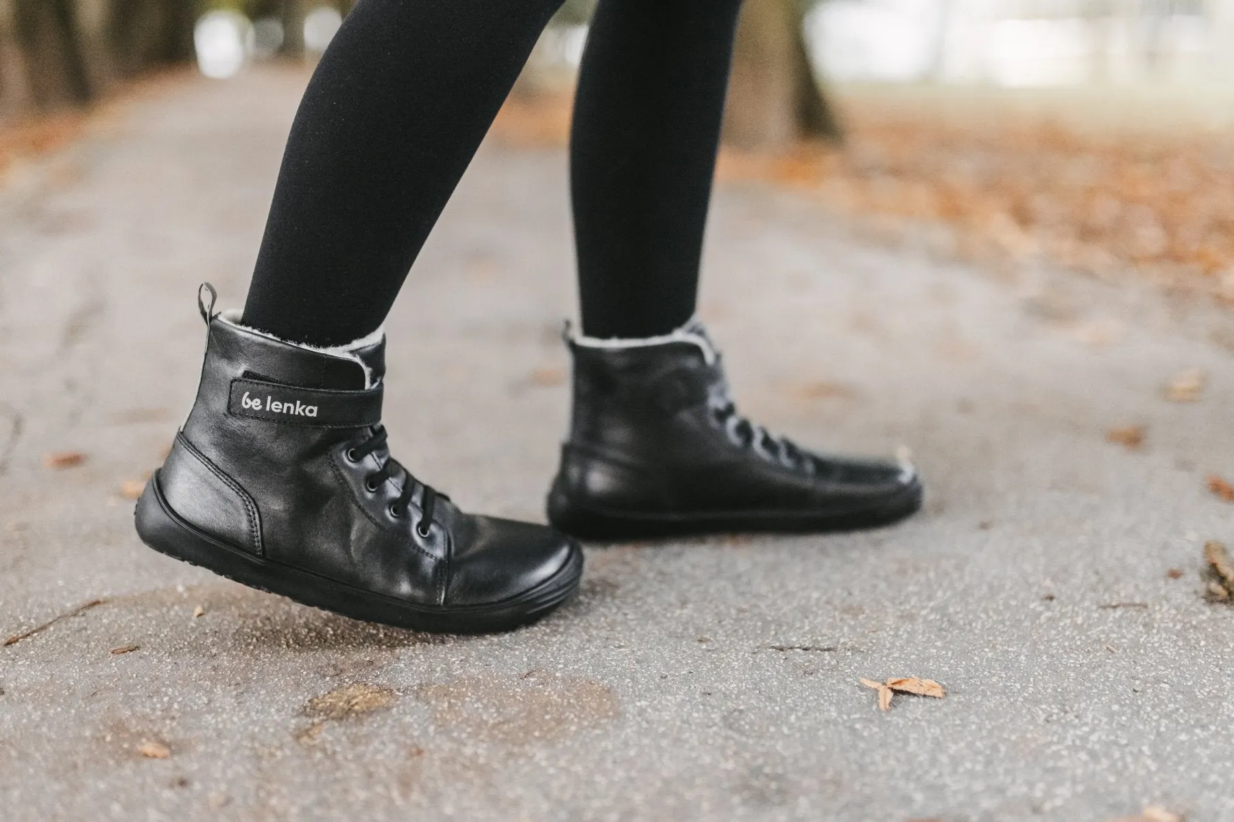 Barefoot Be Lenka Winter Kids - All Black