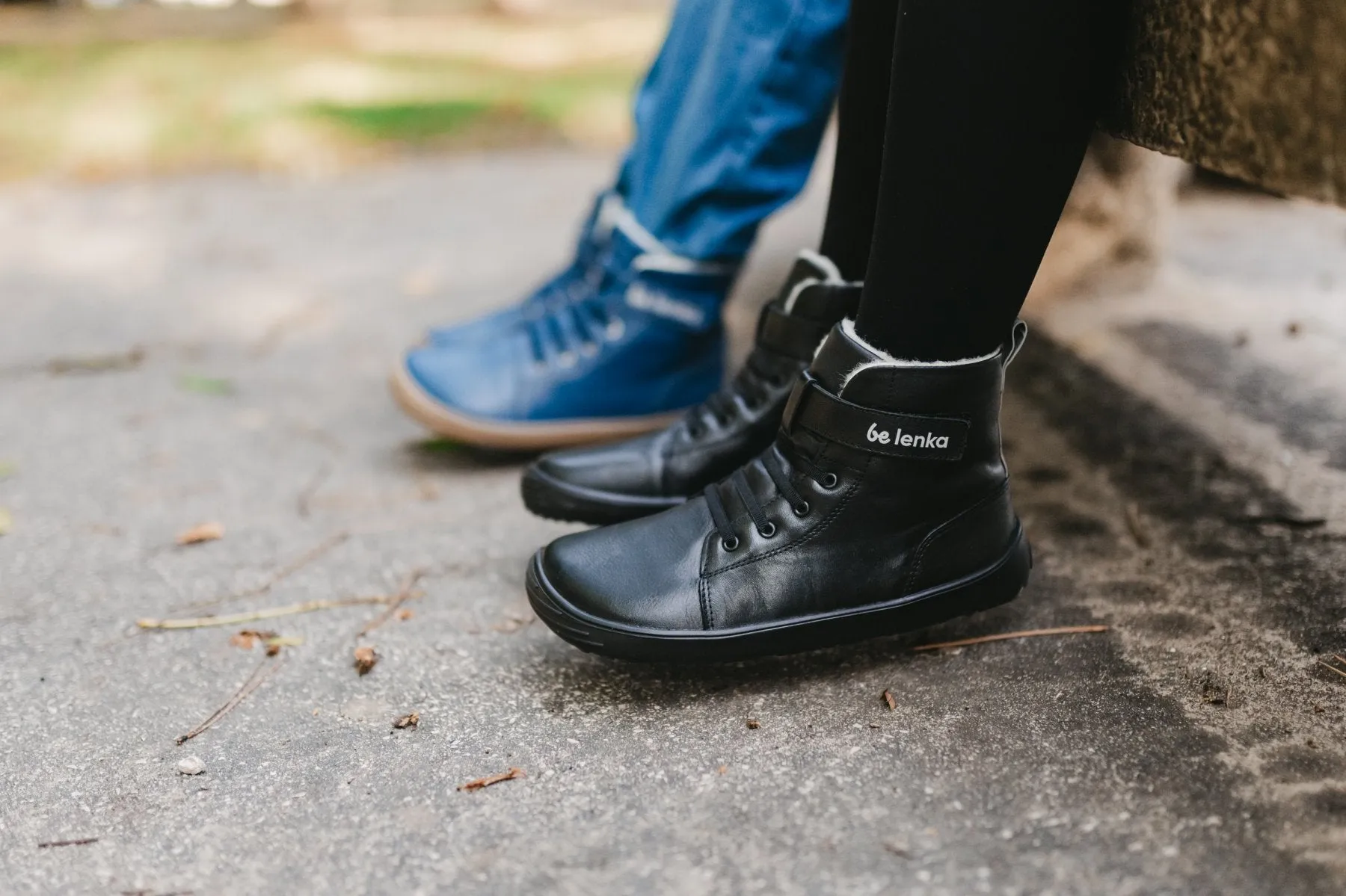 Barefoot Be Lenka Winter Kids - All Black