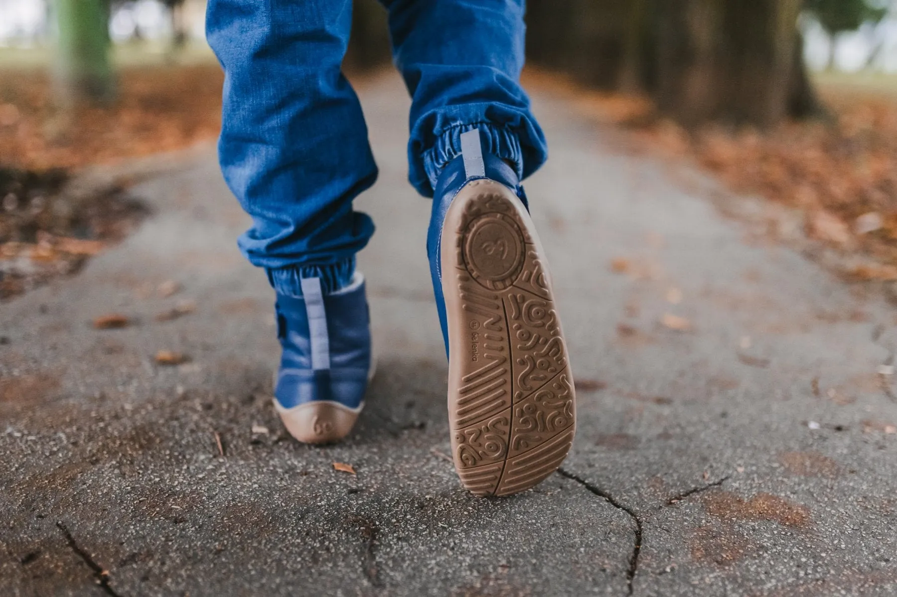Barefoot Be Lenka Winter Kids - Ocean Blue