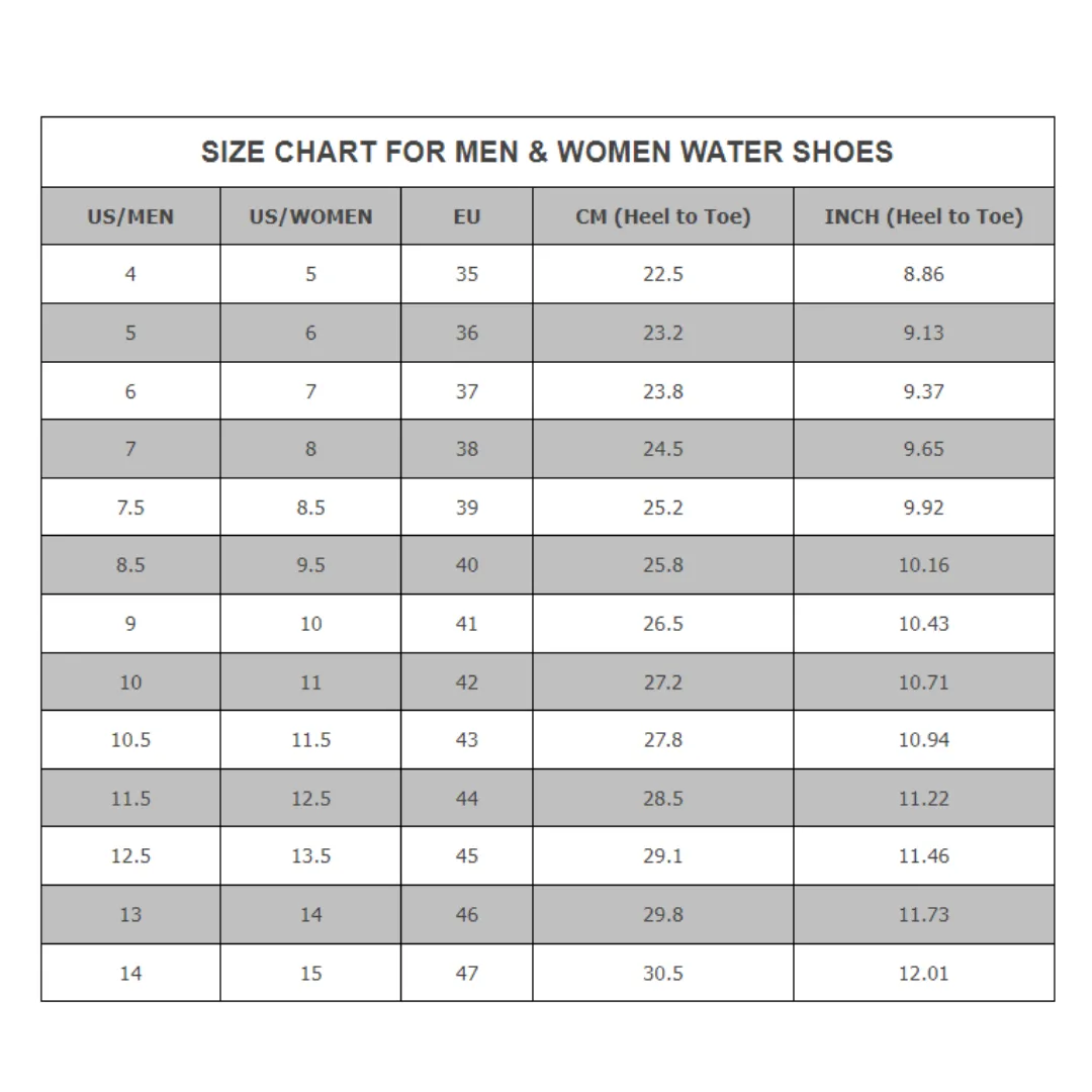Barefoot Quickly Dry Aqua Water Shoes