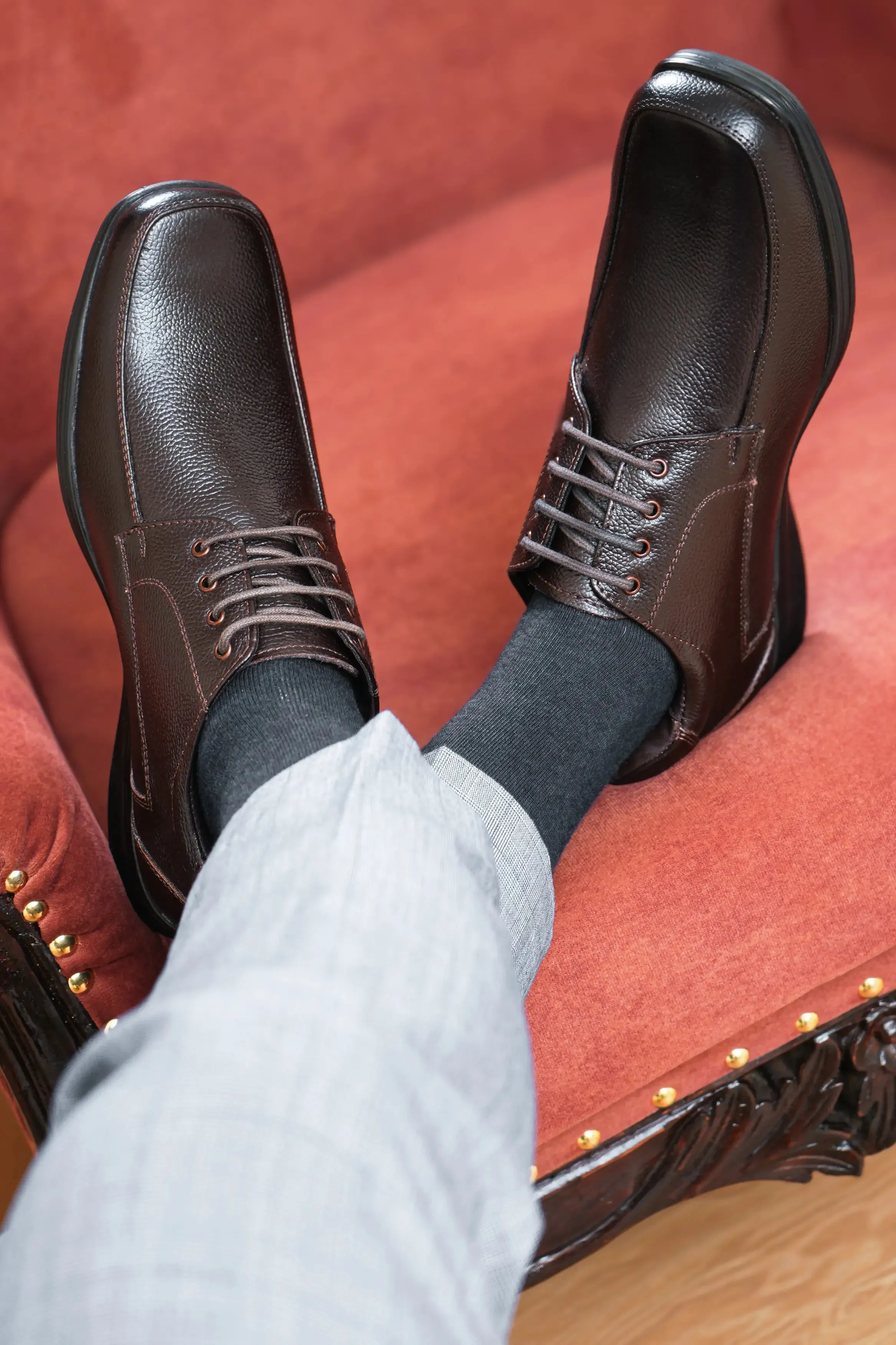 Bespoke Full Grain Leather Derby Lace Ups