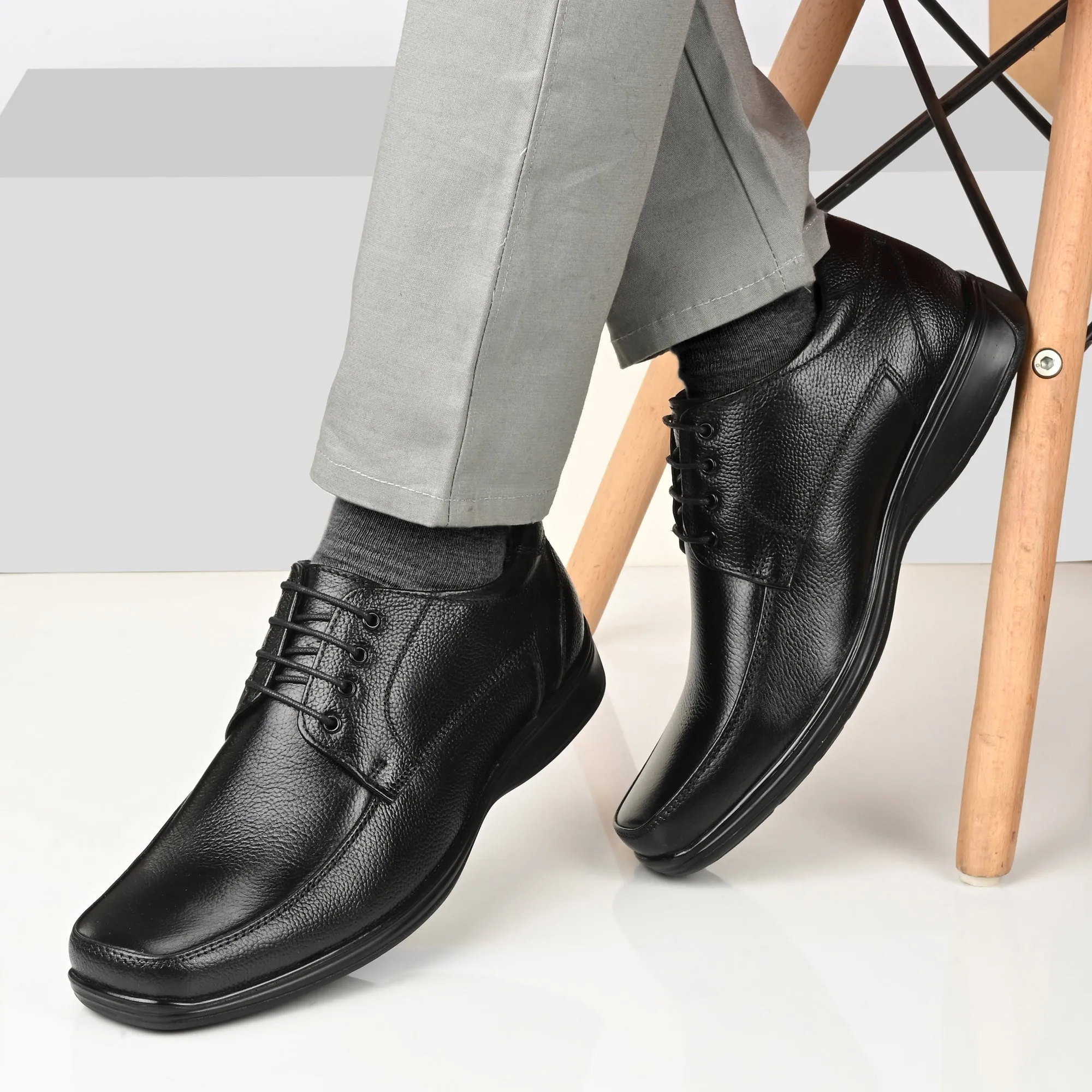Bespoke Full Grain Leather Derby Lace Ups