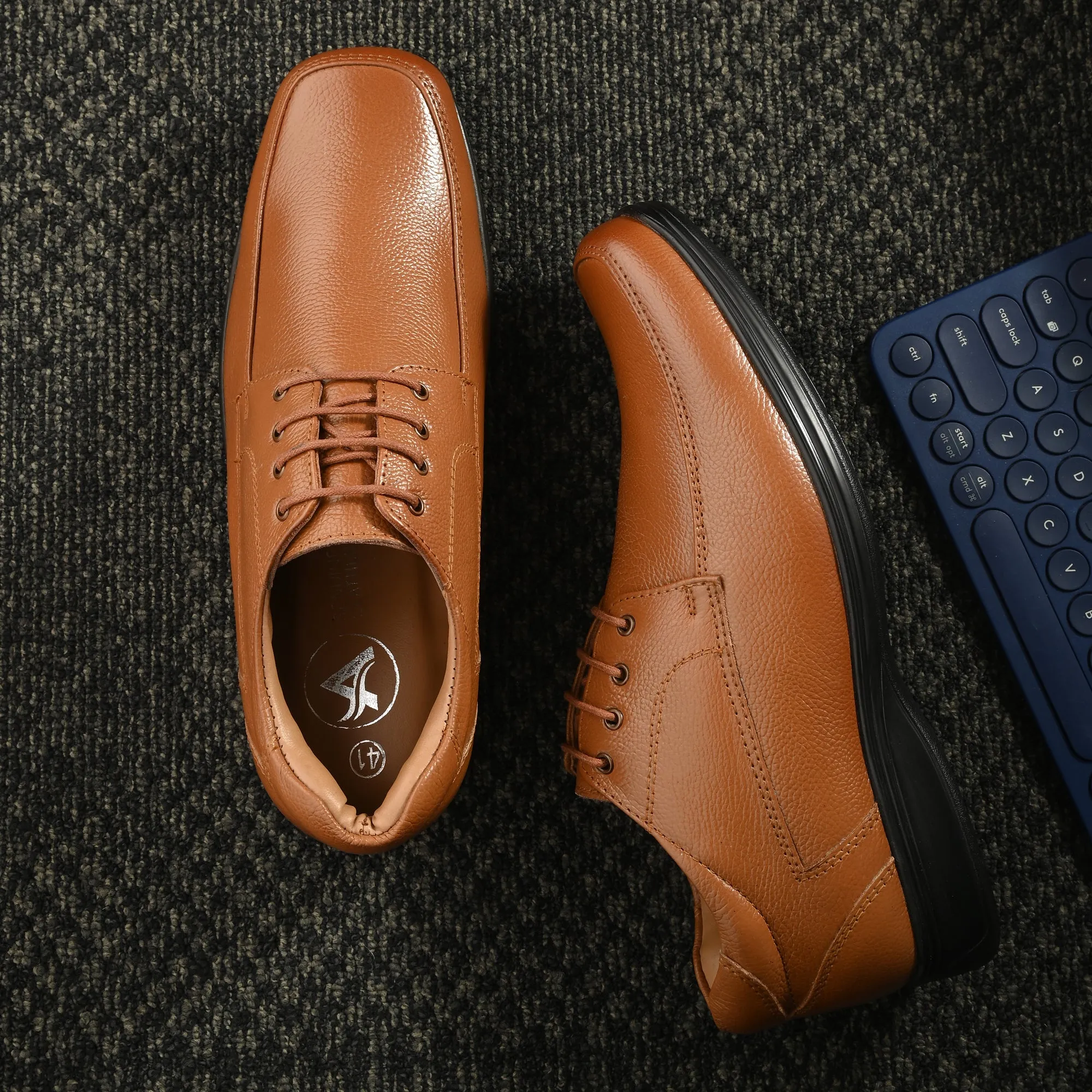 Bespoke Full Grain Leather Derby Lace Ups