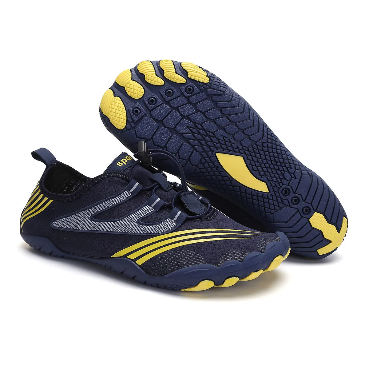 Breathing Lace-Up Water Shoes