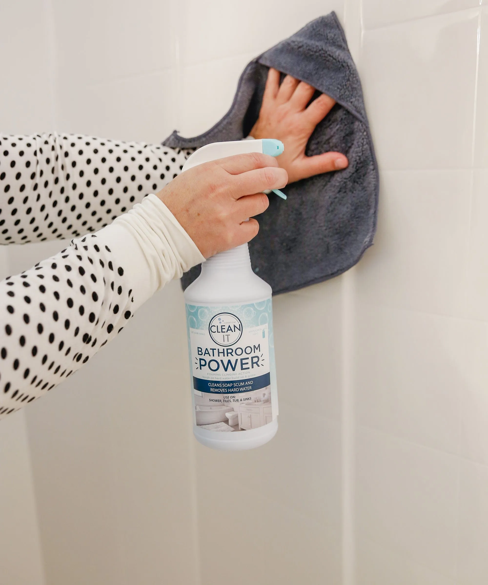 BULK CASE: Don's Easy Clean It Bathroom Power - 12 count