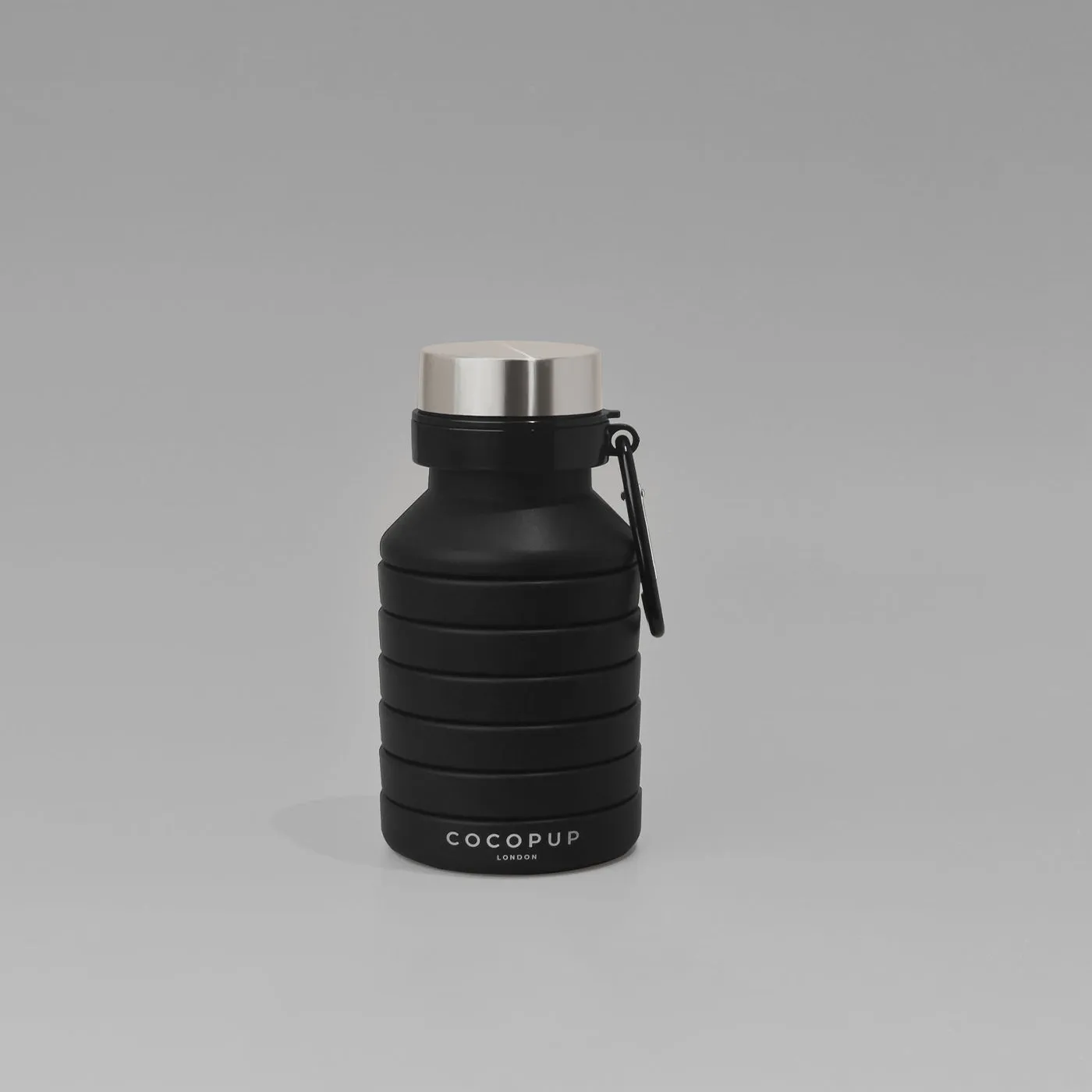 Cocopup London Black Collapsible Water Bottle