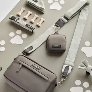 CocoPup Mocha Dog Walking Bag Set