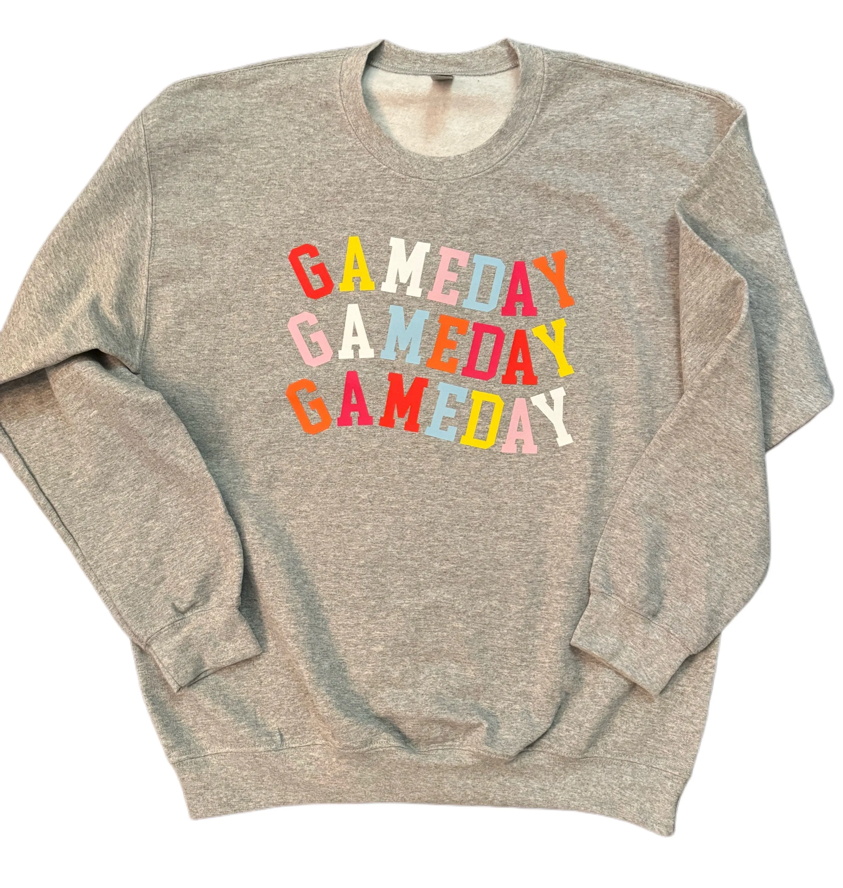 Colorful Game Day Top (Sweatshirt or Tee)