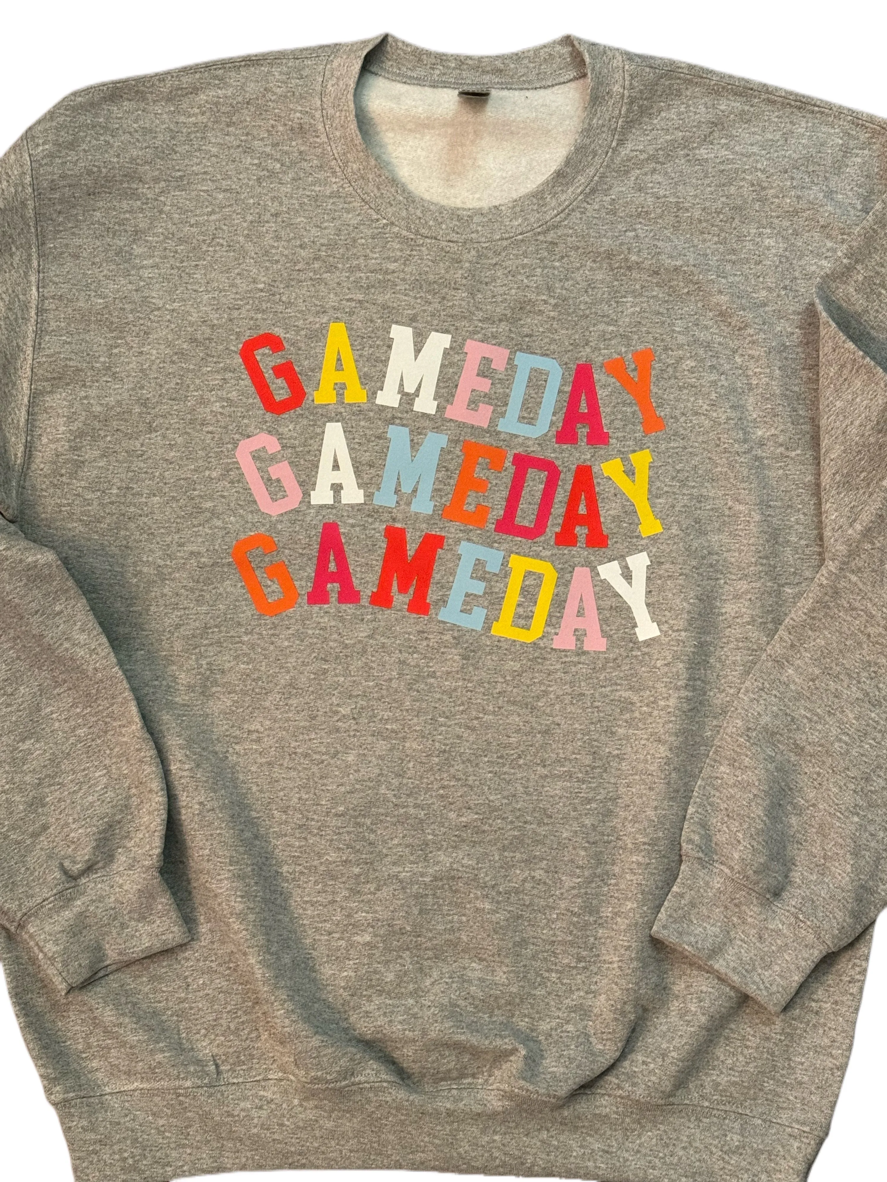 Colorful Game Day Top (Sweatshirt or Tee)