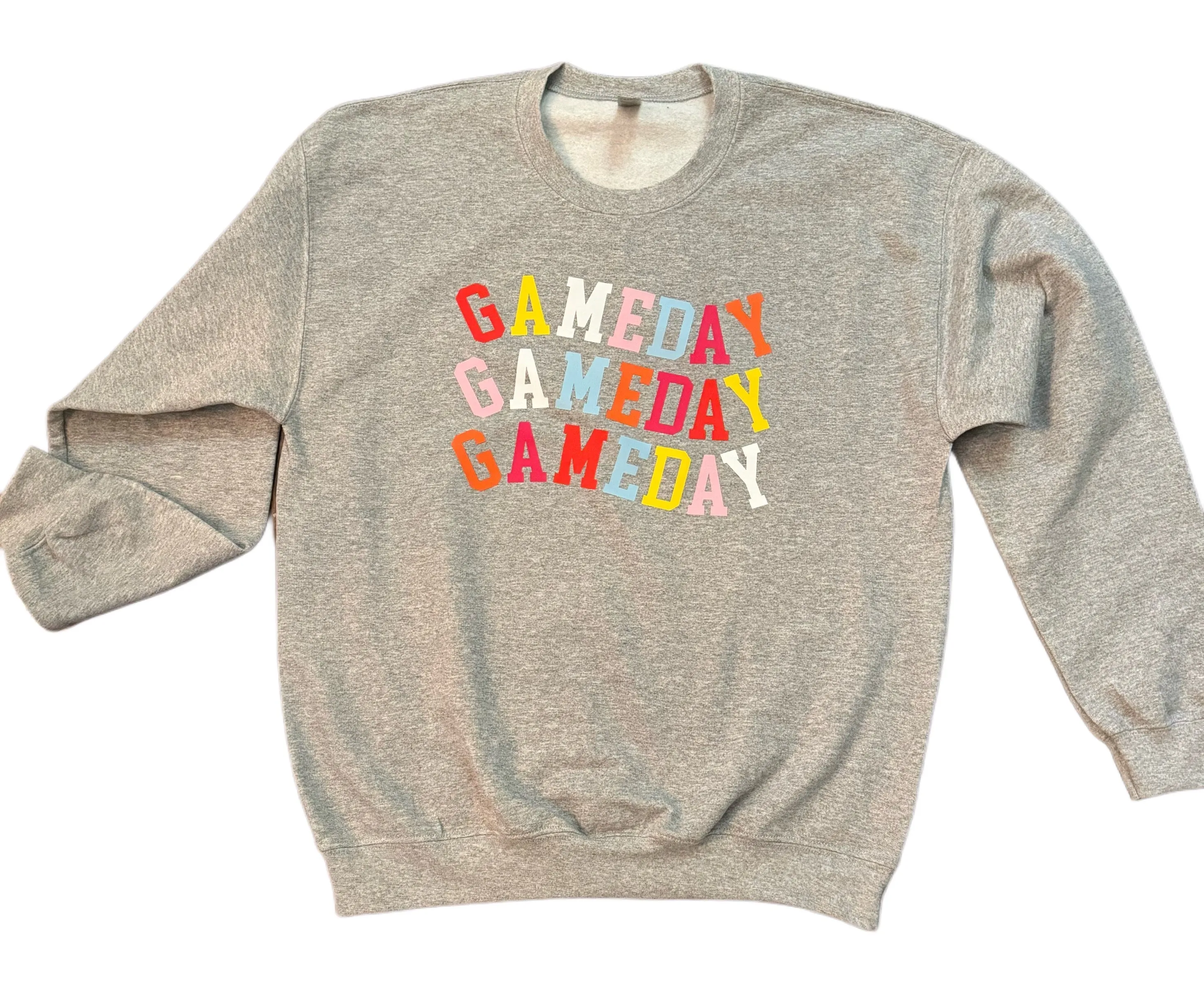 Colorful Game Day Top (Sweatshirt or Tee)