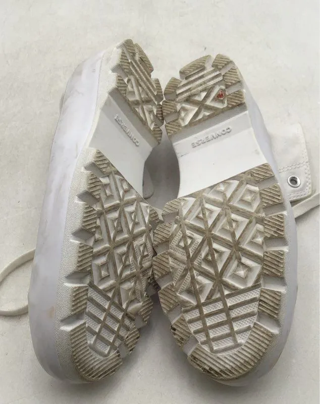 Converse Women's Chuck Taylor All Star Lugged Hi White Athletic Shoes - Size 7.5