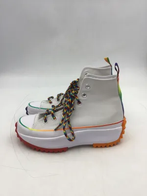 Converse Women's Run Star Hike 170824C White Lace-Up Athletic Shoes - Size 7