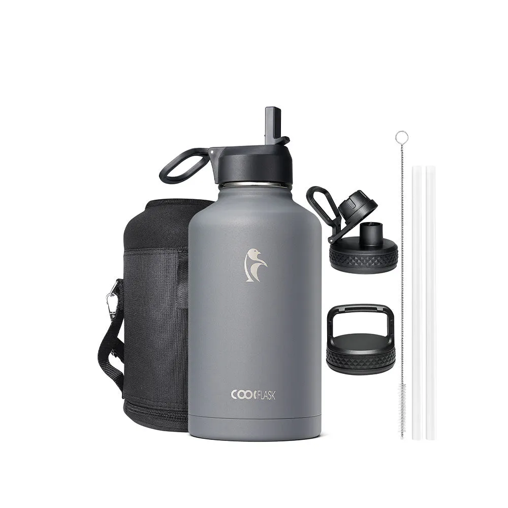 Coolflask 64 oz Water Bottle