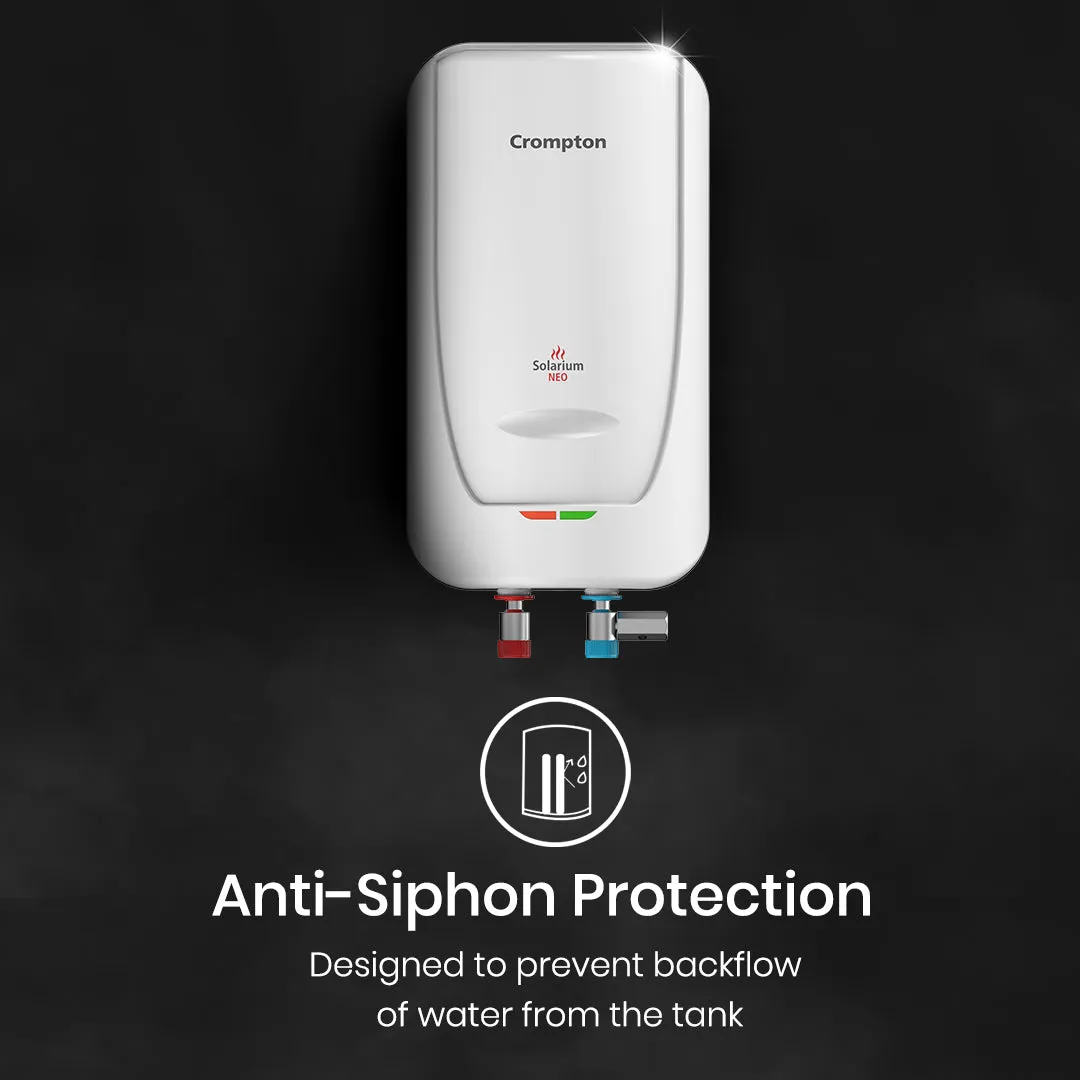 Crompton Solarium Neo 5-Litre, 3000W Instant Water Heater