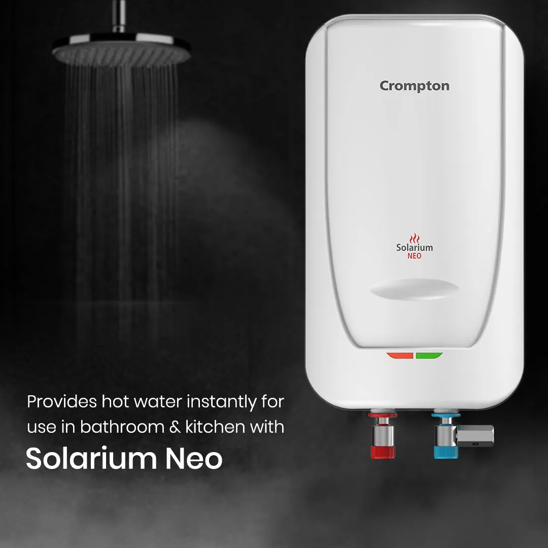 Crompton Solarium Neo 5-Litre, 3000W Instant Water Heater