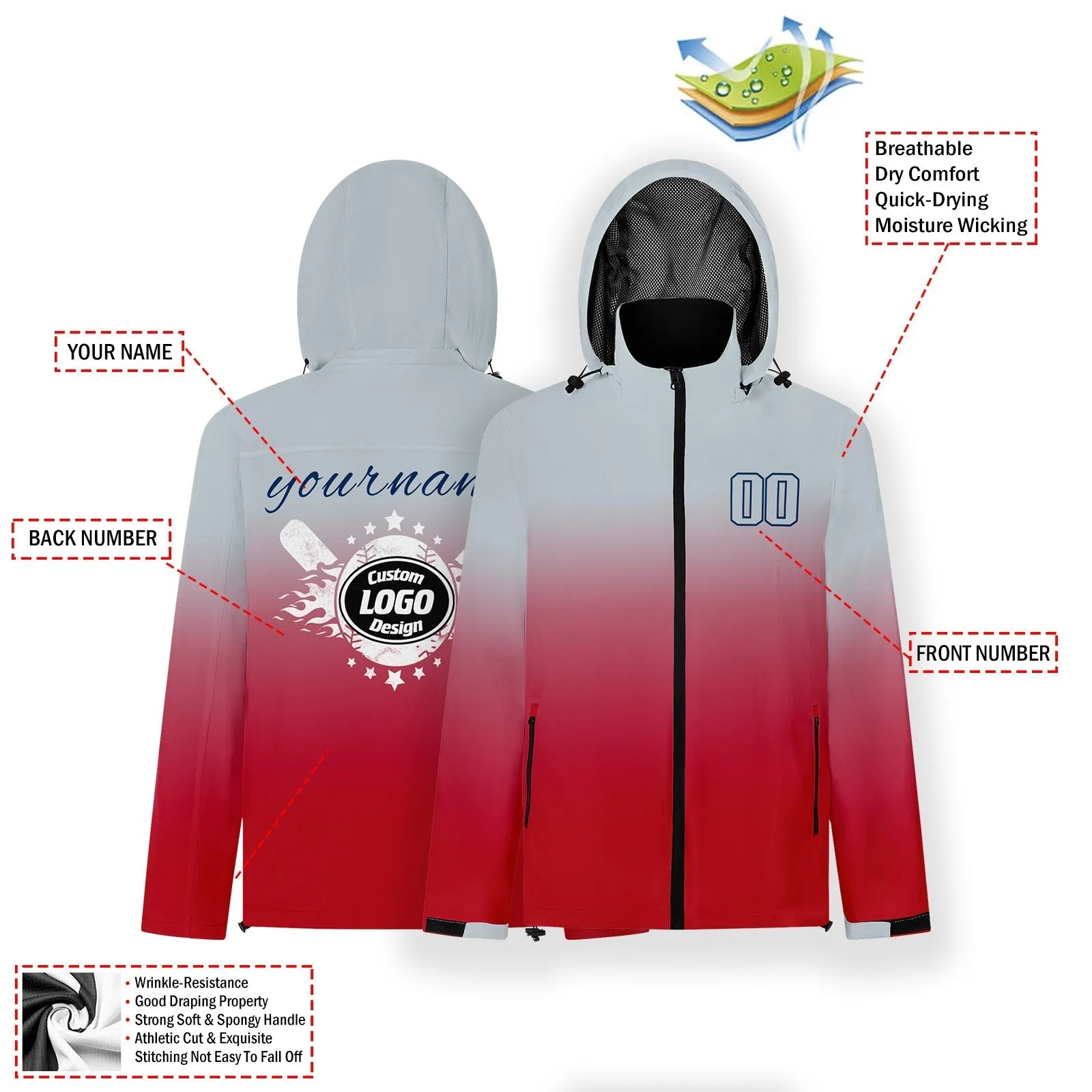 Custom Baseball Outerwear Hat and Shoes Combo Offer Personalized Combo ZH-E025023-14