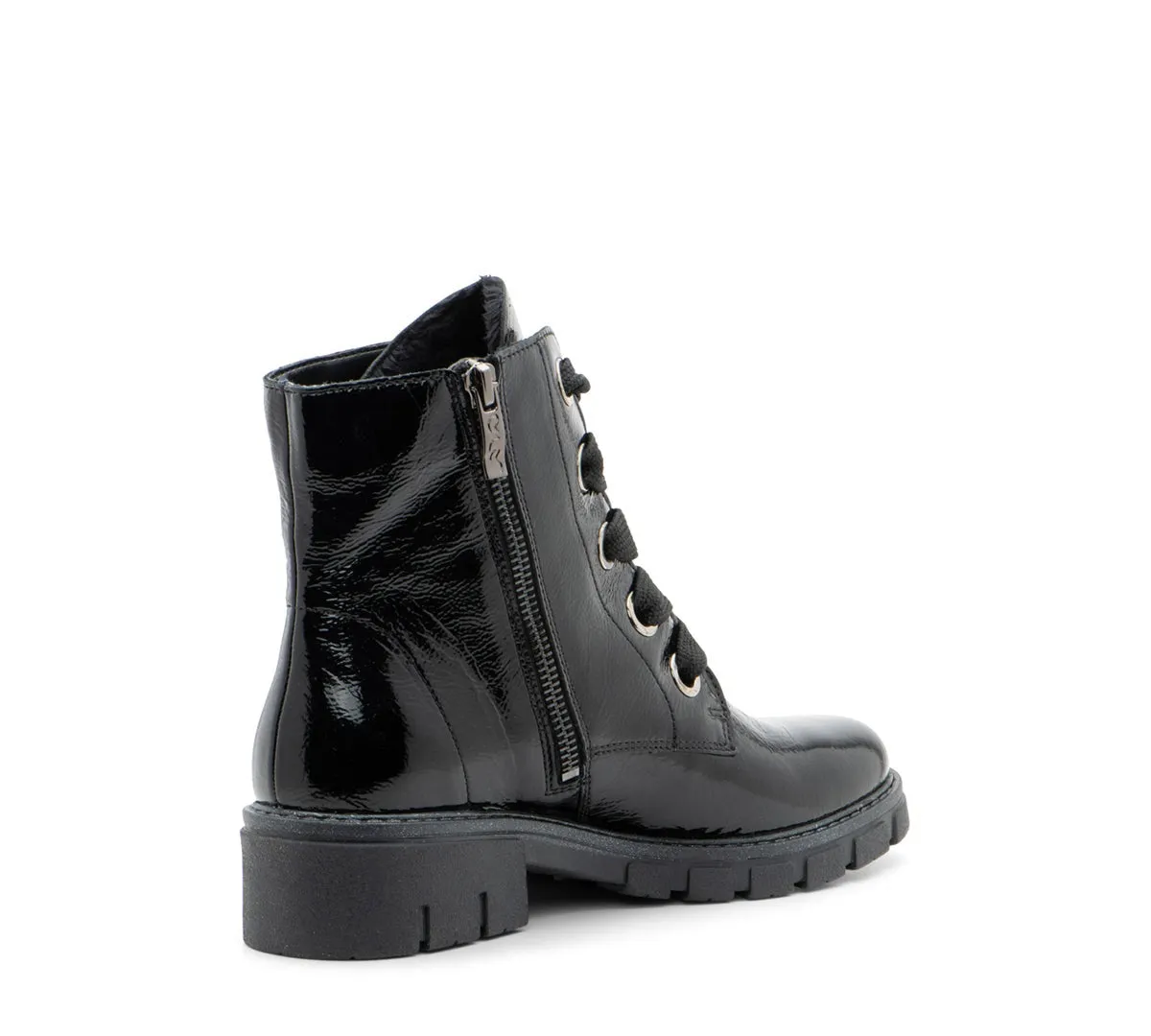 Debbie Women's Lug Sole Zip Boot