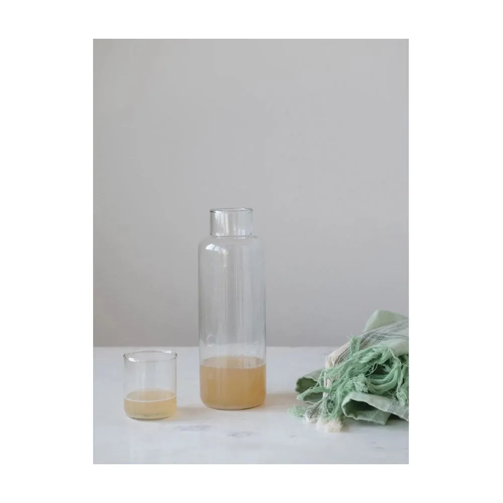 Decanter with Drinking Glass Set 2