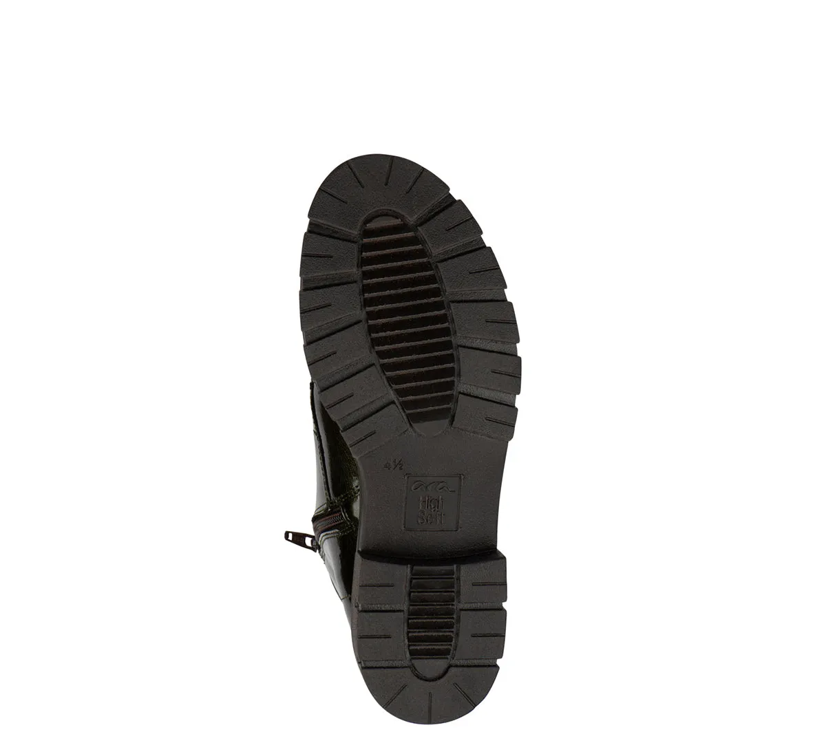 Deon Women's Lug Sole Front & Zip Boot