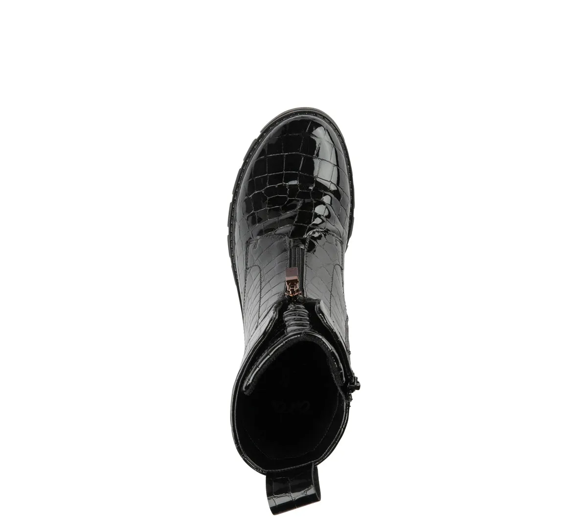 Deon Women's Lug Sole Front & Zip Boot