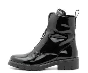 Deon Women's Lug Sole Front & Zip Boot