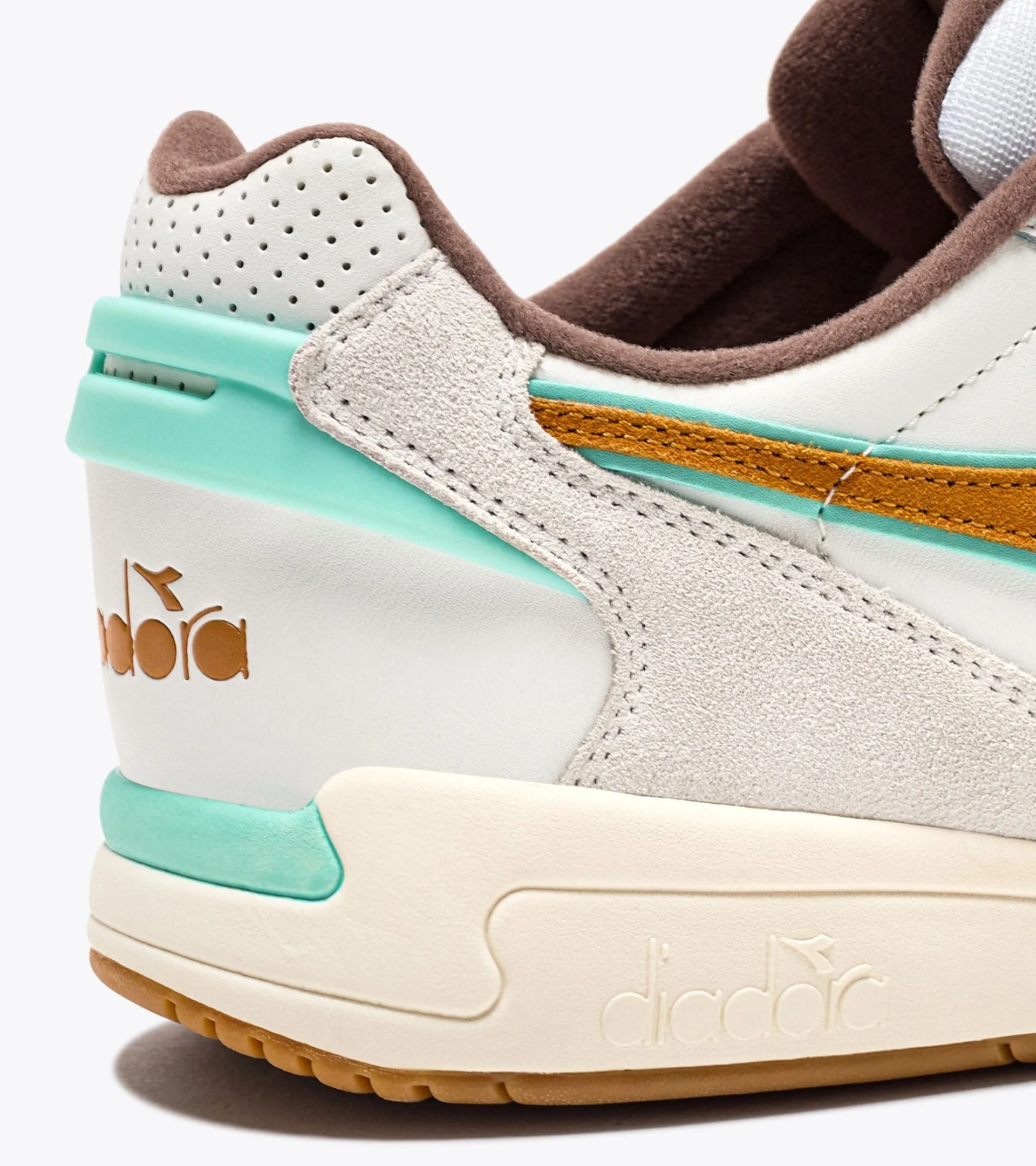 DIADORA Leather Winner Mustard White  Sneaker