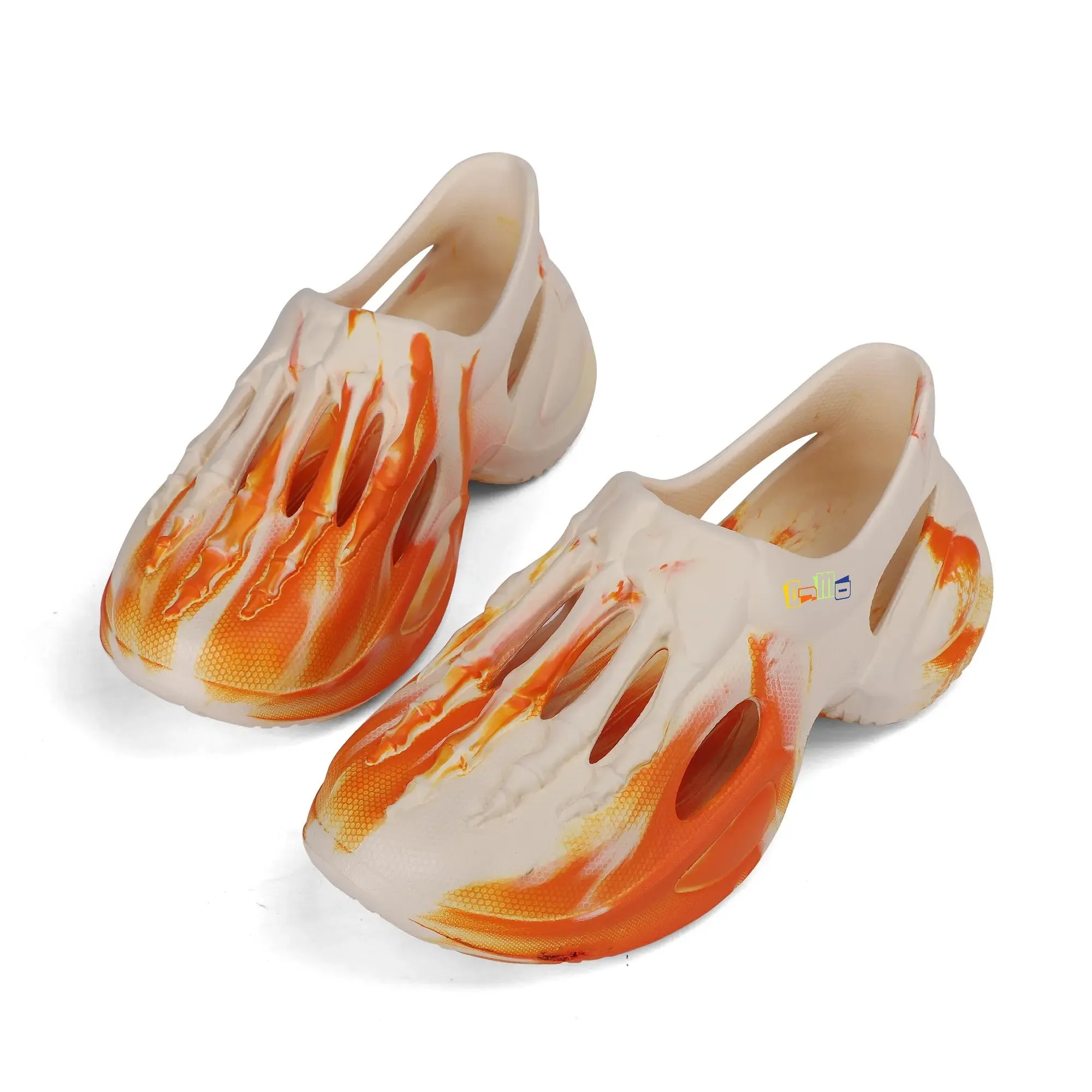 Dnt Juge My Different Mens EVA Slides Sandals with Custom Name Logo Clogs