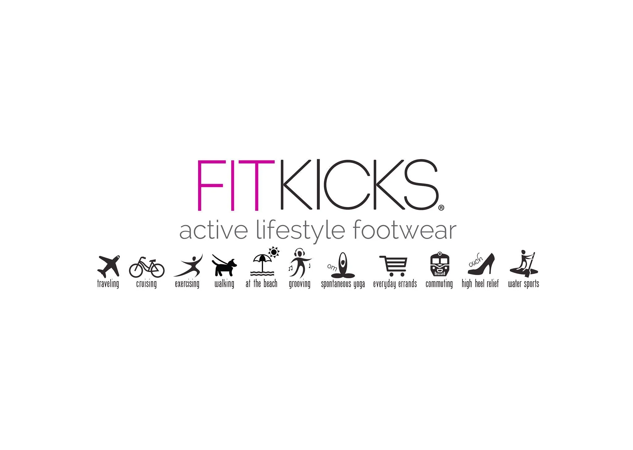FITKICKS Original Women's Active Lifestyle Shoes - Navy
