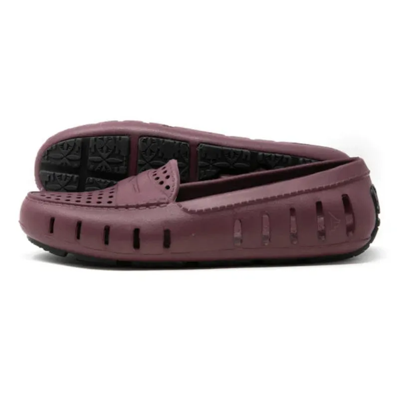 Floafers Posh Burgundy Asphalt Slip On (Ladies)