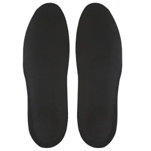 footinsole Dress Shoe Insoles Dress-fit Support Inserts Pain Relief Orthotics Full Length Insole – Cut to Fit Size (Mesh Black)
