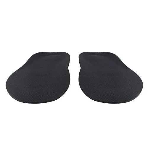 footinsole Dress Shoe Insoles Dress-fit Support Inserts Pain Relief Orthotics Full Length Insole – Cut to Fit Size (Mesh Black)