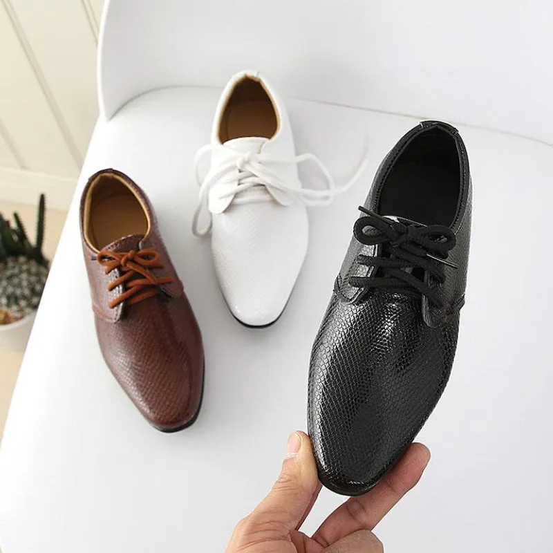 Formal Leather Shoes For Kids
