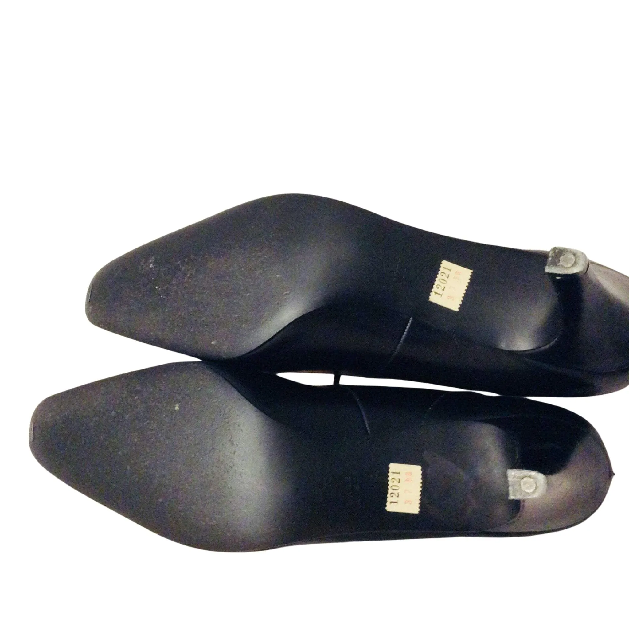 Gabor Black Leather Heels