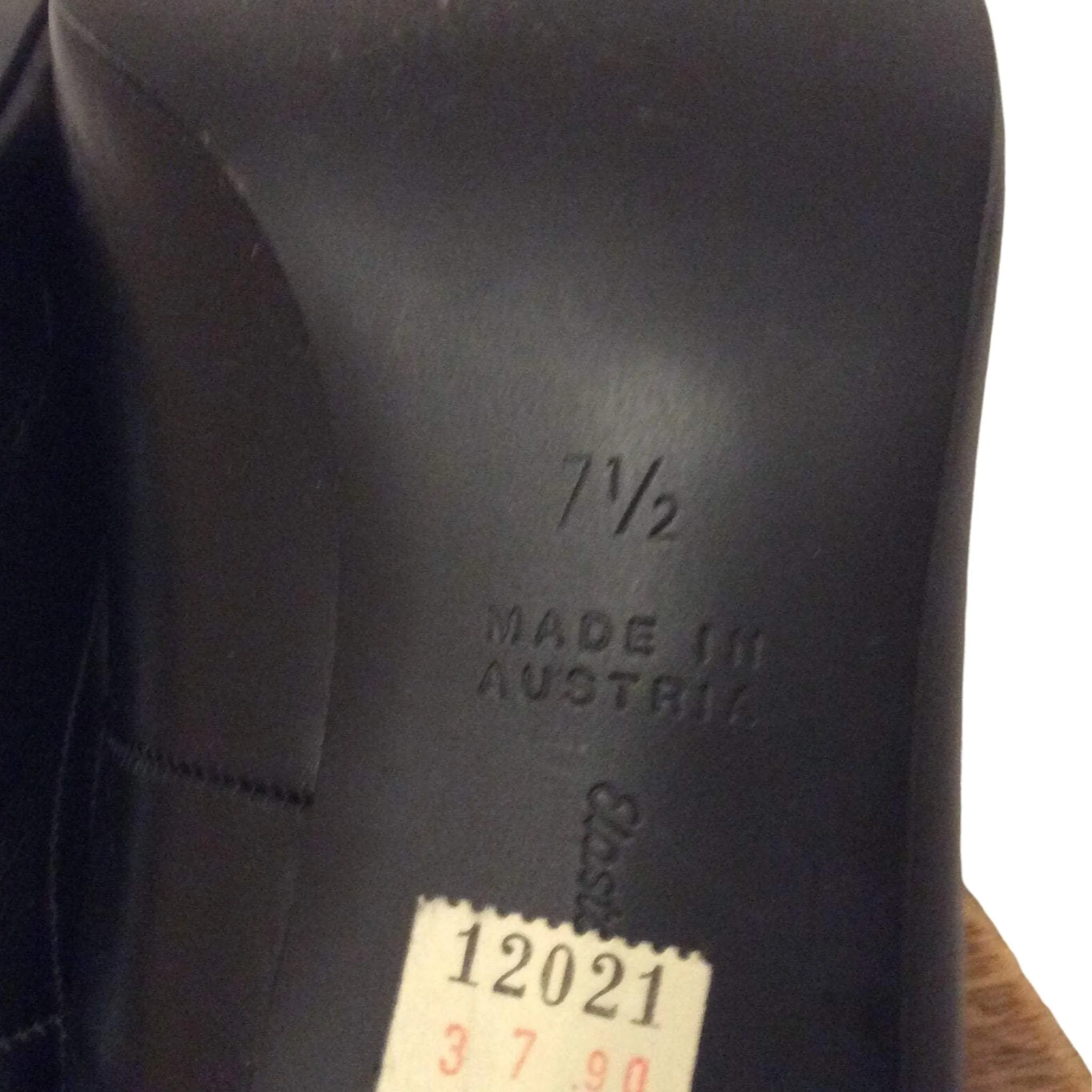 Gabor Black Leather Heels