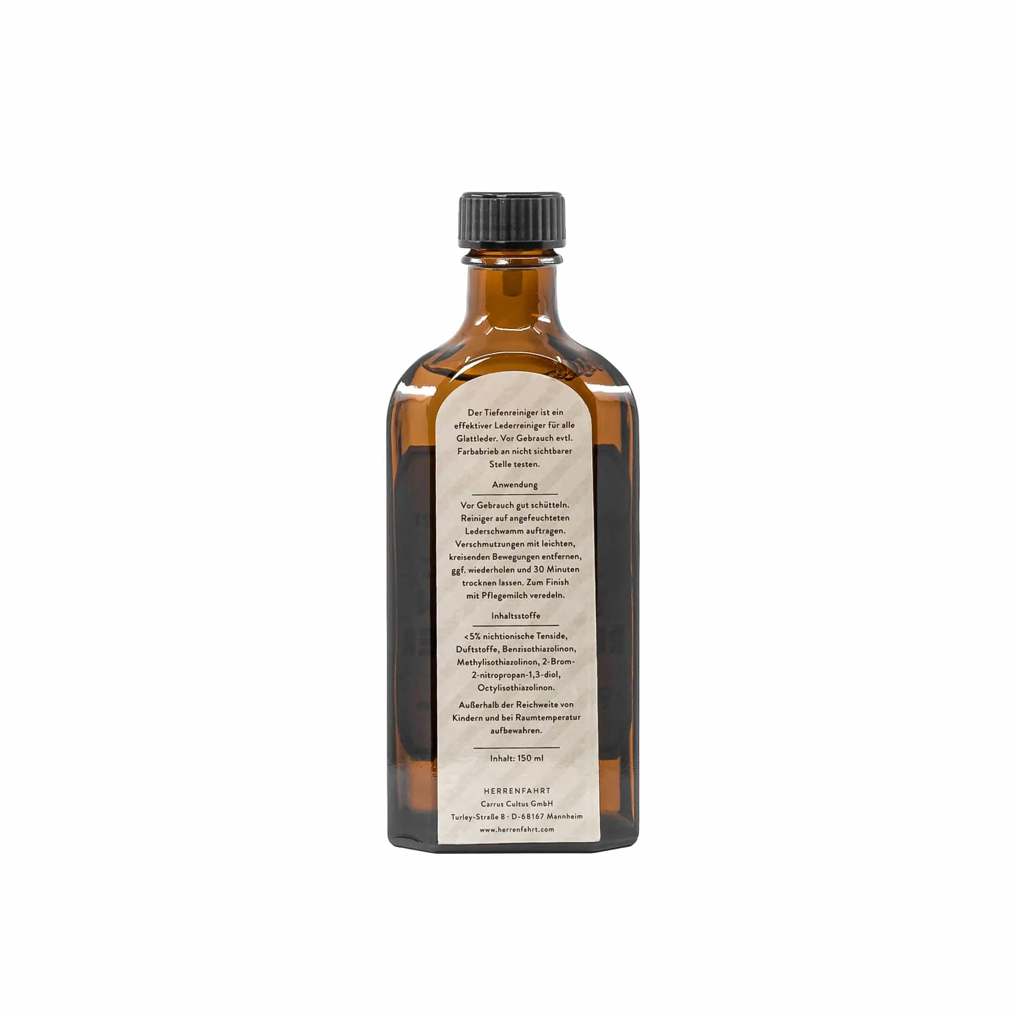 Herrenfahrt Deep Cleaning Tonic for Smooth Leather Tiefenreiniger - 150ml