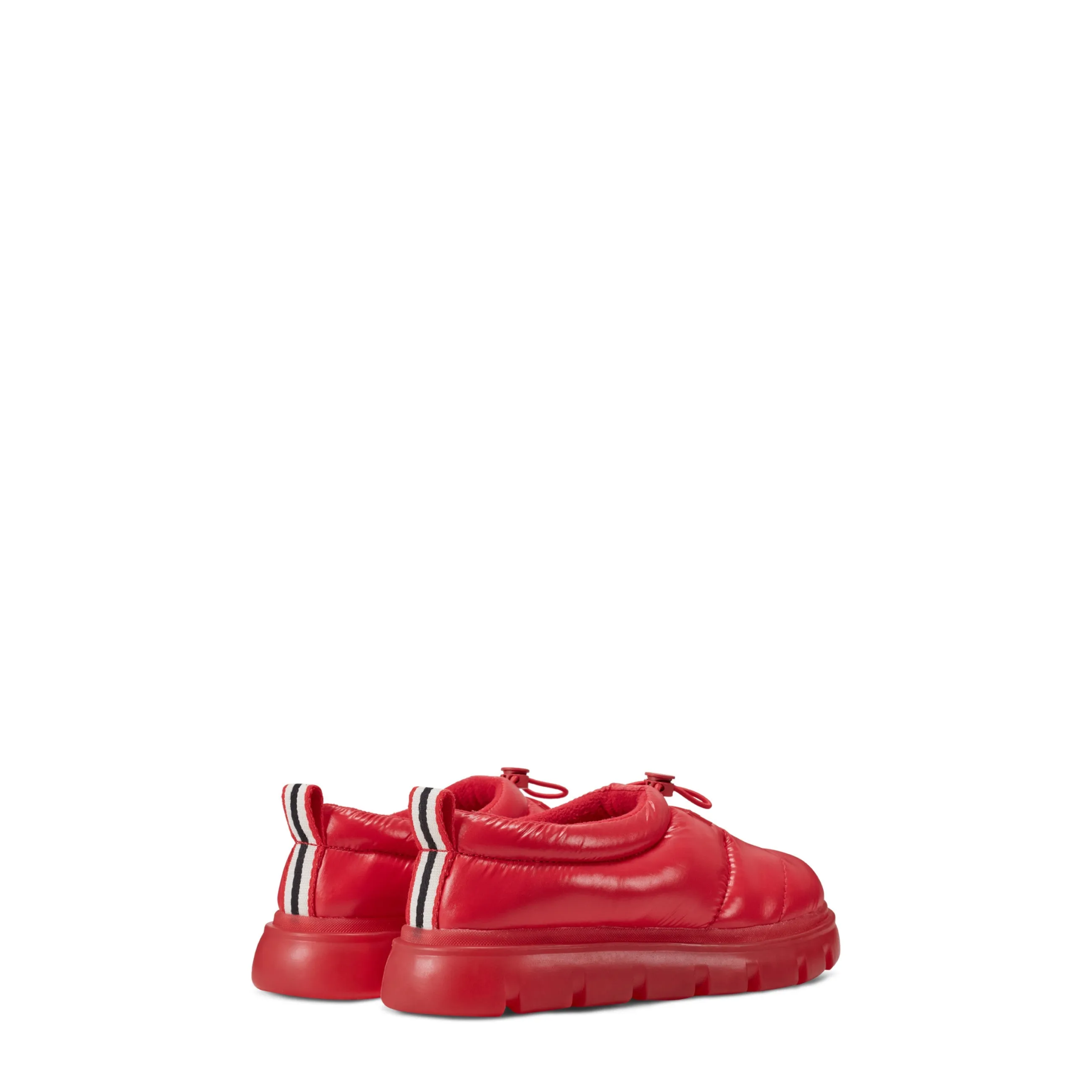 Hunter Women's Madison Lug Sole Insulated Water Resistant Slip-on Shoes Medium Red HWMADISON 610